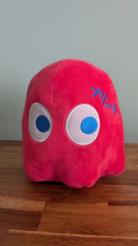 Blinky pacman ghost plush - pacman,