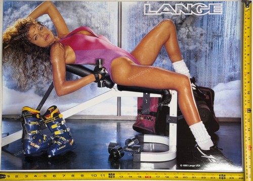 Lange ski boots poster - boots,