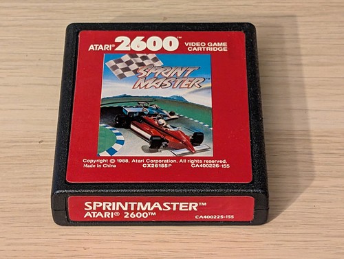 Sprint master atari 2600 - master,