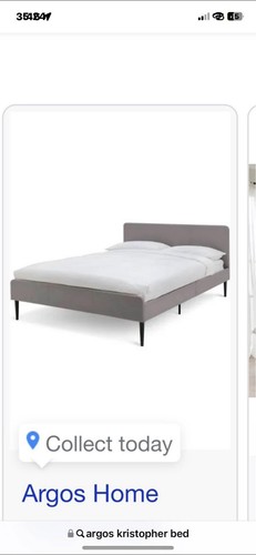Small double bed frame - small,