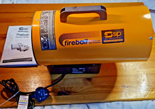 SIP FIREBALL 342 Propane Space Heater 10kW Workshop Garage Portable 220V