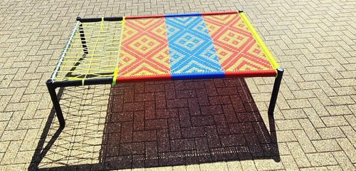 Metal frame bed khat - metal,