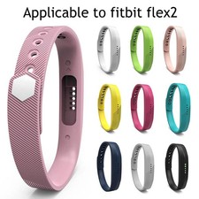 Strap Silicone Wristband Replacement Watch Bandgeneric For Fitbit Flex 2 +
