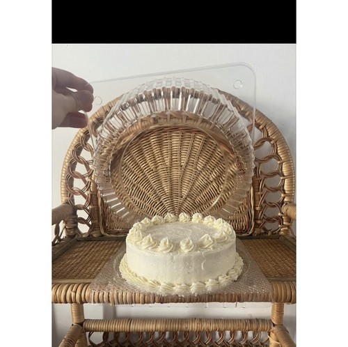 10pcs clear cake containers - 10pcs,