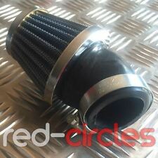 42mm ANGLED PIT BIKE / ATV K&N STYLE AIR FILTER 50cc 110cc 125cc PITBIKE