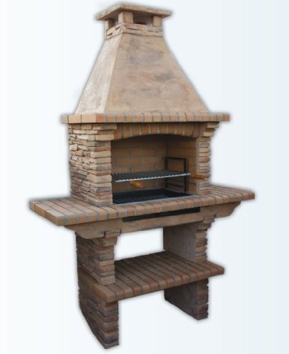 402l stone masonry bbq - stone,