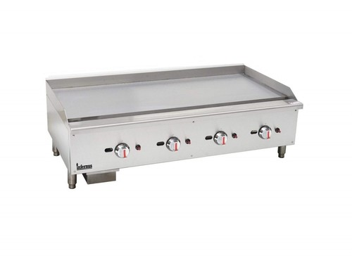 Infernus gas griddle 120cm - -,
