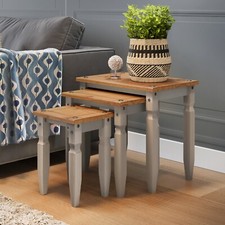 Corona nest tables grey - nest,