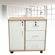 3 Drawer Mobile File Cabinet