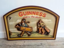 Vintage Guinness 3D Wooden