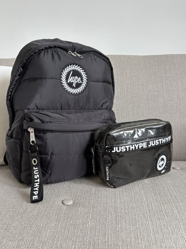 Used twice hype black padded - black,