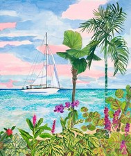 Eileen Seitz Tropical "Sailing