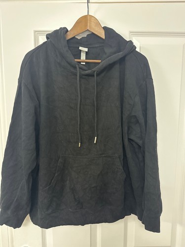 Basics black hoodie - basics,