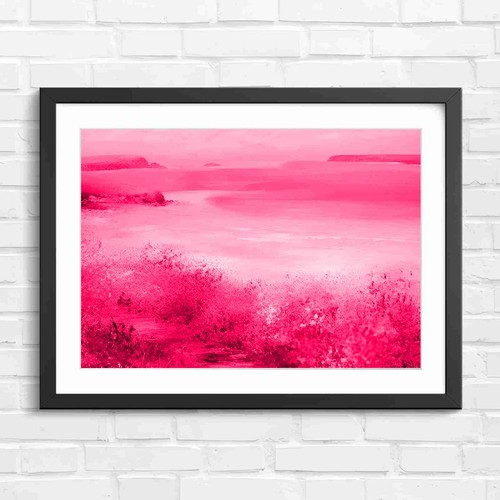 Seaside coastal beach floral - coastal,