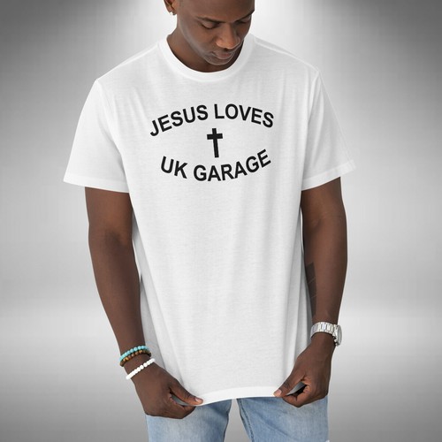 Jesus loves garage shirt - uk,