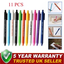 11x Funny Pens Swear Word Pen