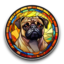 LARGE Cute Pug Puppy Dog