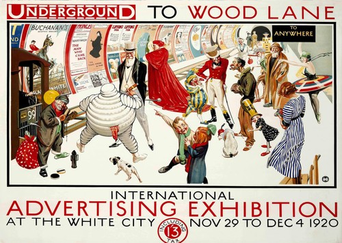 Vintage london underground - vintage,