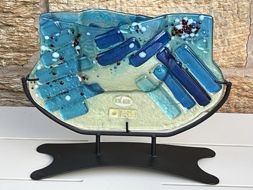 Ben chang signed glass art - signed,