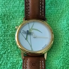 BEUCHAT Quartz Watch With Rotating Dragonfly Rare And Enchanting Timepiece.?