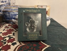 Marquis by Waterford Crystal “Snowman”