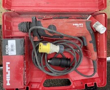 HILTI TE 3-M 110V 3-Mode SDS Plus Rotary Hammer Corded Pistol Grip and new chuck
