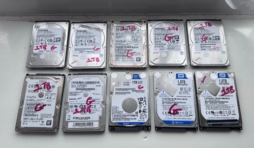 Joblot 1tb 5 laptop - 10, 2.5"