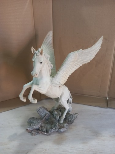 Staute pegasus the winged - of, pegasus,