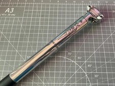 COLNAGO MASTER Custom Pantographed & Polished CINELLI Vai Seatpost - 27.2mm