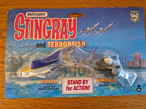 Matchbox stingray terrorfish - matchbox, &