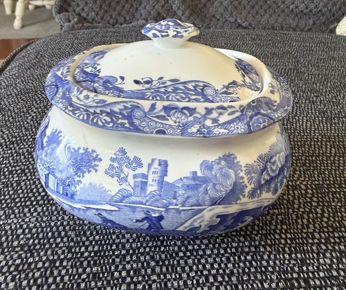 Spode butter dish - spode,