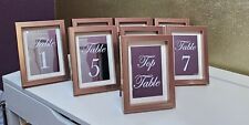 Wedding Table Numbers and sign bundle 