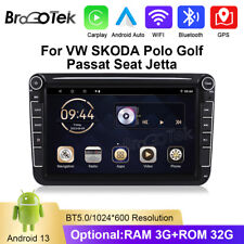 Apple Carplay For VW Skoda Golf Passat Car Stereo Radio Android 13 GPS Navi 7"