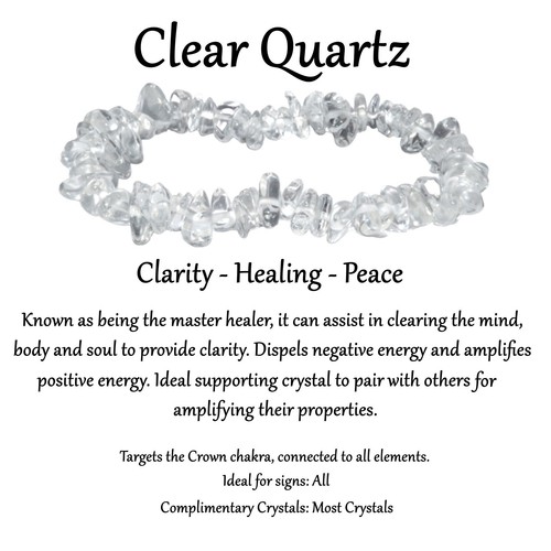 Natural chip bead crystal - bead,