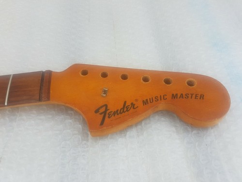 1974 fender music master - fender, neck