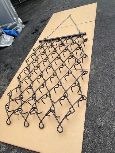 Chain harrows grass way - chain,