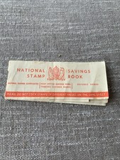 Vintage National Stamps Savings Book