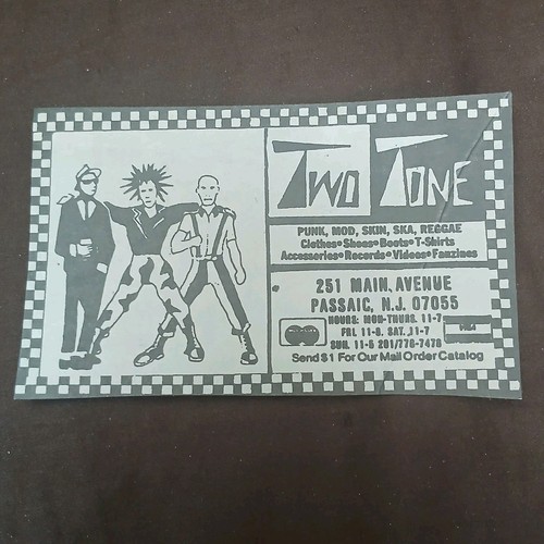 Two tone records - tone, punk