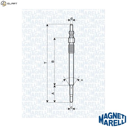 Glow plug 062900048304 - glow,