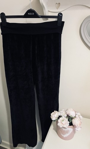 Ladies black velour - black,