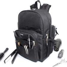 Kassaki Hairdressing Backpack Barber Bag Tool Equipment Storage 42x29x19cm