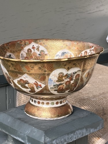 Antique japanese satsuma - satsuma, bowl