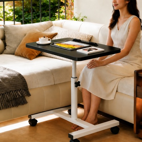 Mobile over bed table height - over,