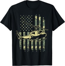 UH-1 Huey Flag US Camouflage