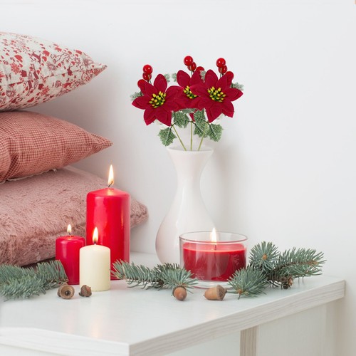 Christmas floral arrangement - christmas,