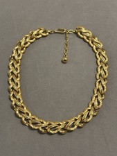 Vintage Trifari Gold-Tone Rope
