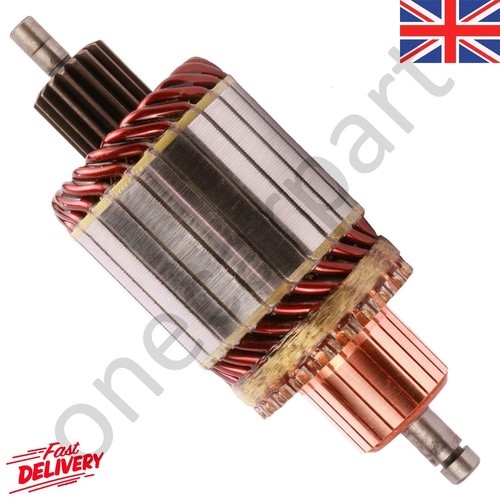 Starter motor armature for - motor,