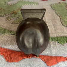 Antique Hinged Pewter Grenade