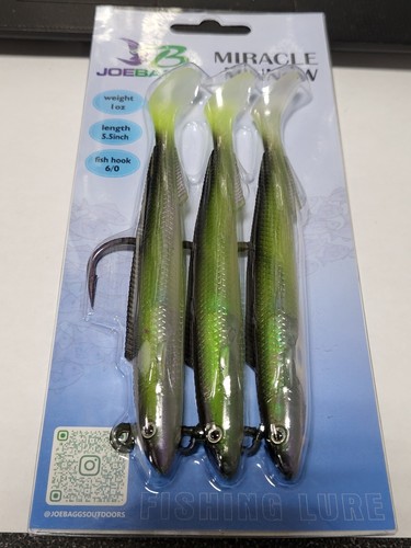 Joe baggs sand eels - sand, 5.5"