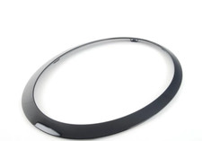 Mini Headlight Trim Ring Jet Black Left - Genuine Mini 51137449210